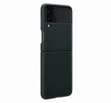 Ốp lưng Samsung Galaxy Z Flip3 Leather Cover- Màu đen, xanh, vàng